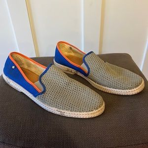 Rivieras size 45 - blue orange and grey